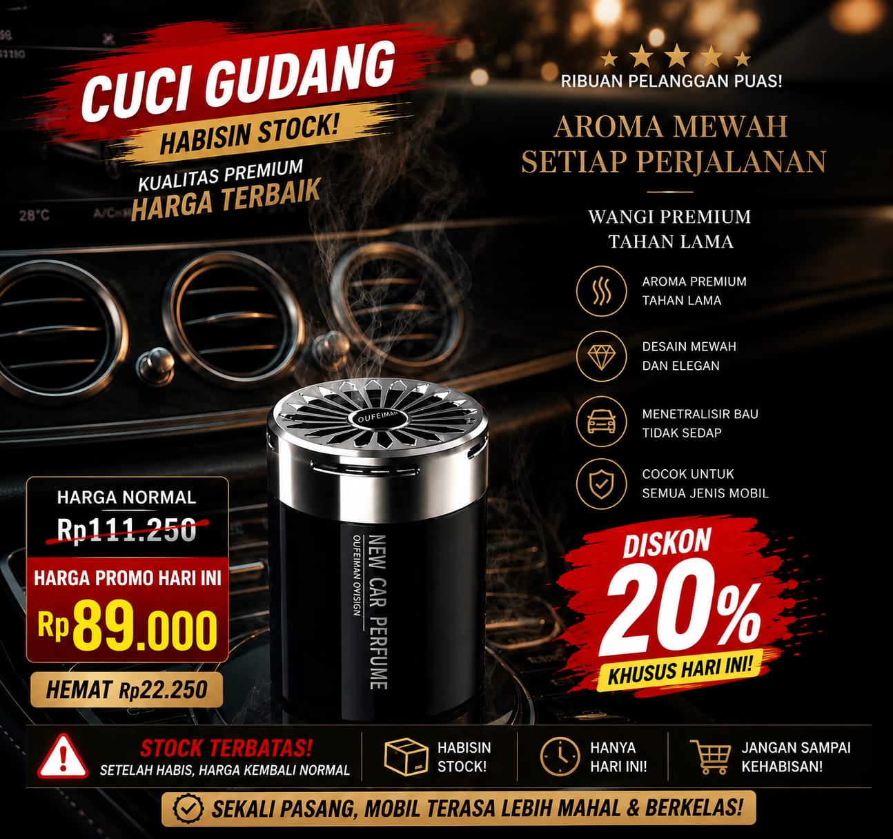 Premium Car Perfume