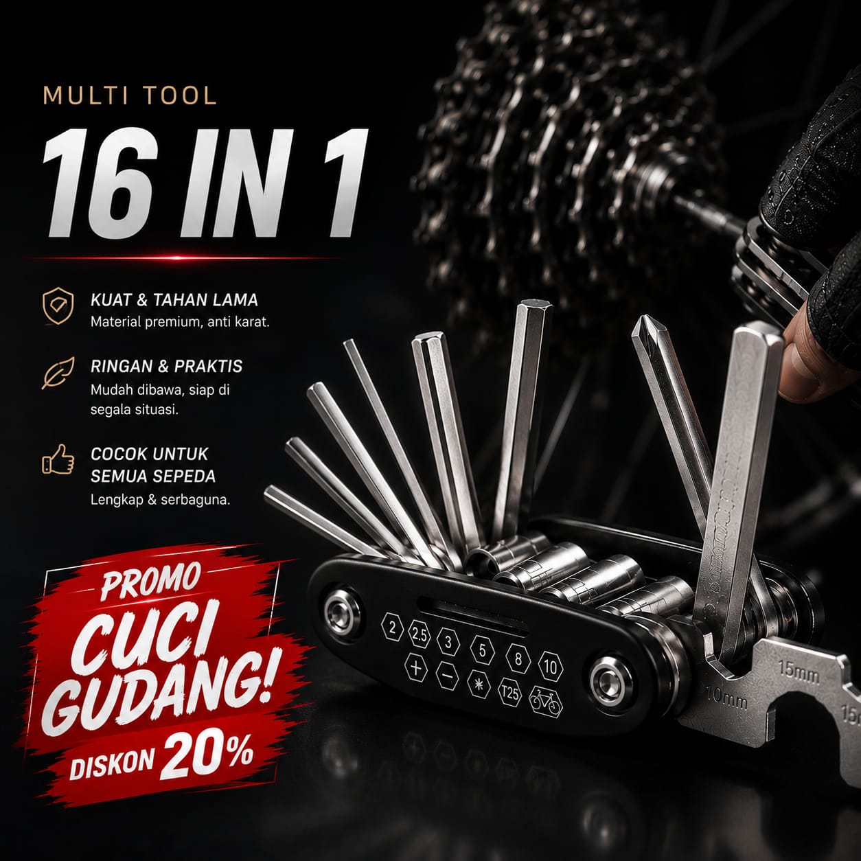 Multi Tools 16 in 1